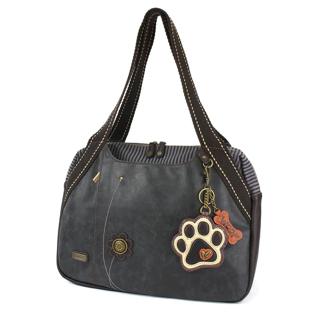 CHALA Bowling Bag with Paw B&W