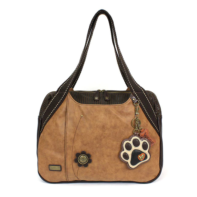 CHALA Bowling Bag with Paw B&W
