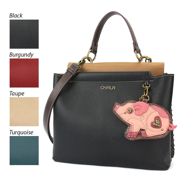 CHALA Charming Satchel - Pig