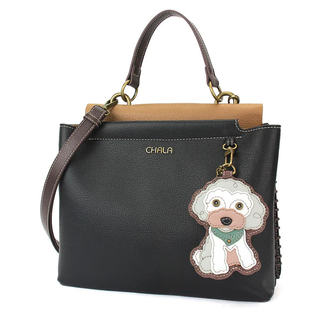 CHALA Charming Satchel - Poodle