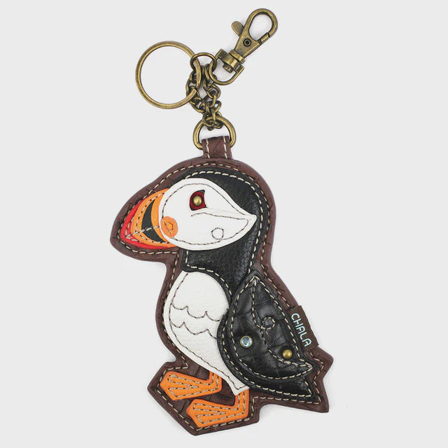 CHALA Puffin Key Fob, Coin Purse, Purse Charm