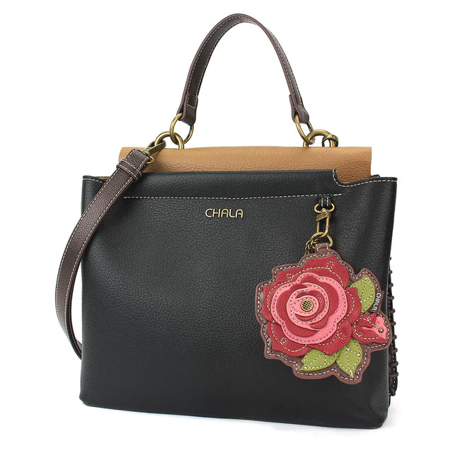 CHALA Charming Satchel - Rose Red