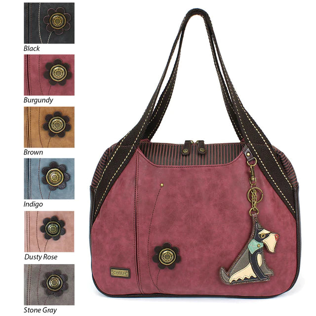 CHALA Bowling Bag with Schnauzer