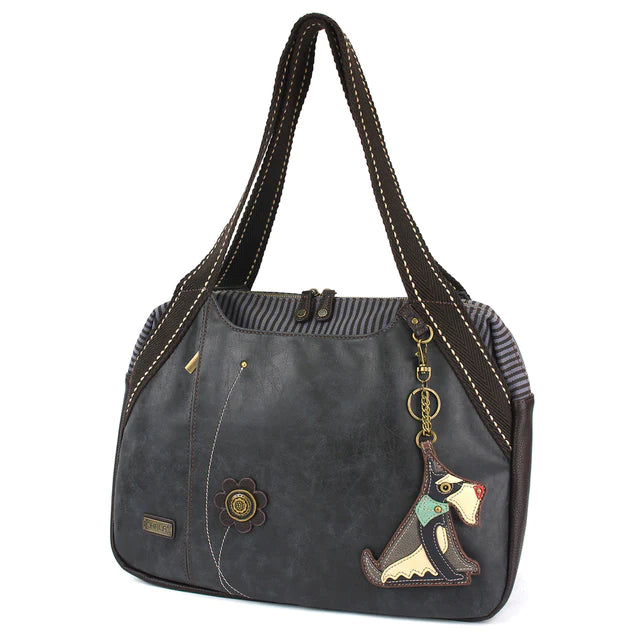 CHALA Bowling Bag with Schnauzer