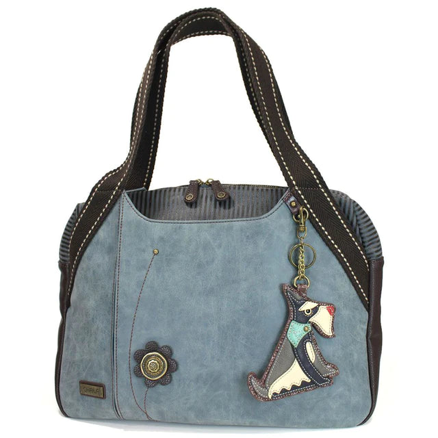 CHALA Bowling Bag with Schnauzer
