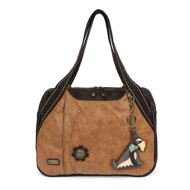 CHALA Bowling Bag with Schnauzer