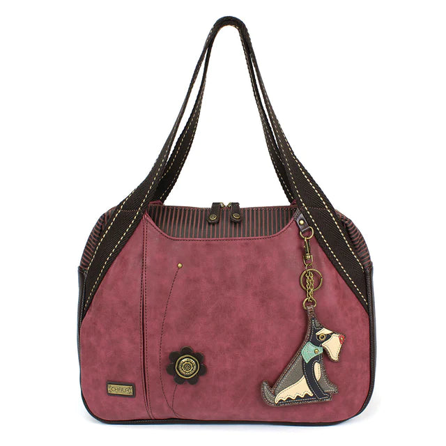 CHALA Bowling Bag with Schnauzer