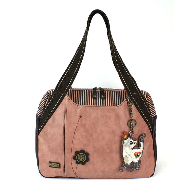 CHALA Bowling Bag with Siamese Cat