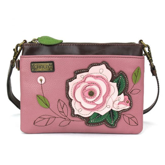 CHALA Mini Crossbody Rose - Enchanted Memories, Custom Engraving & Unique Gifts