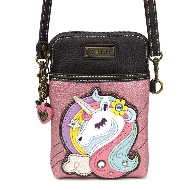 CHALA Crossbody Cell Phone Case - Unicorn - Enchanted Memories, Custom Engraving & Unique Gifts