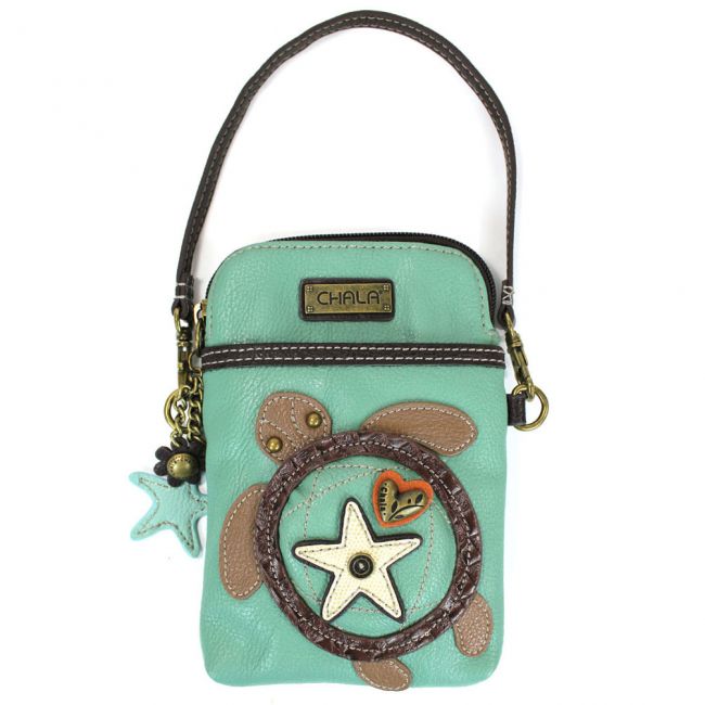 CHALA Crossbody Cell Phone Case - Sea Turtle - Enchanted Memories, Custom Engraving & Unique Gifts