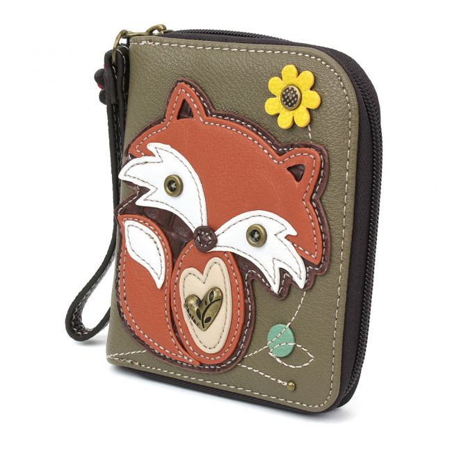 CHALA Fox Wallet - Enchanted Memories, Custom Engraving & Unique Gifts