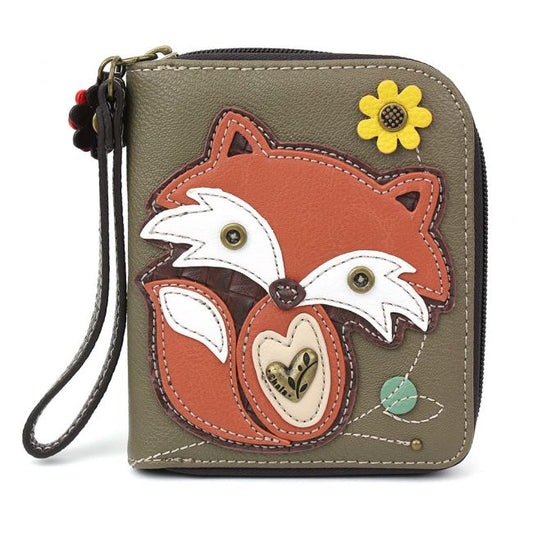 CHALA Fox Wallet - Enchanted Memories, Custom Engraving & Unique Gifts
