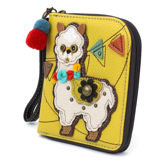 CHALA Llama Wallet - Enchanted Memories, Custom Engraving & Unique Gifts