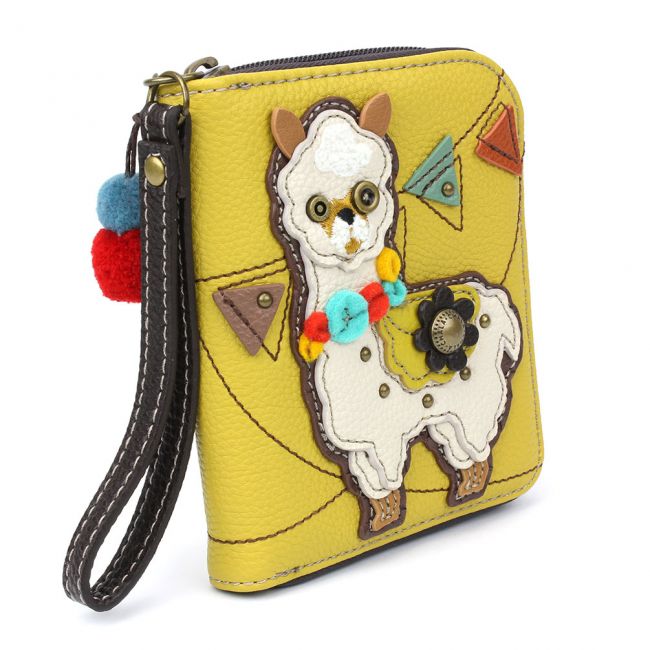 CHALA Llama Wallet - Enchanted Memories, Custom Engraving & Unique Gifts