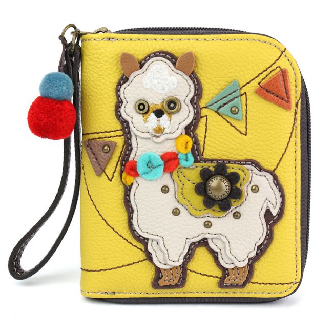 CHALA Llama Wallet - Enchanted Memories, Custom Engraving & Unique Gifts