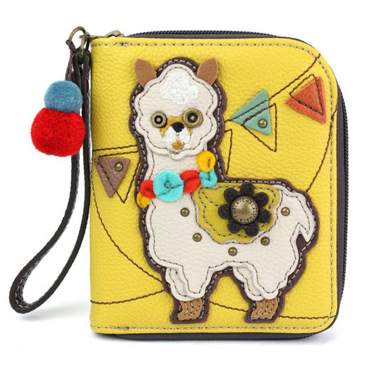 CHALA Llama Wallet - Enchanted Memories, Custom Engraving & Unique Gifts