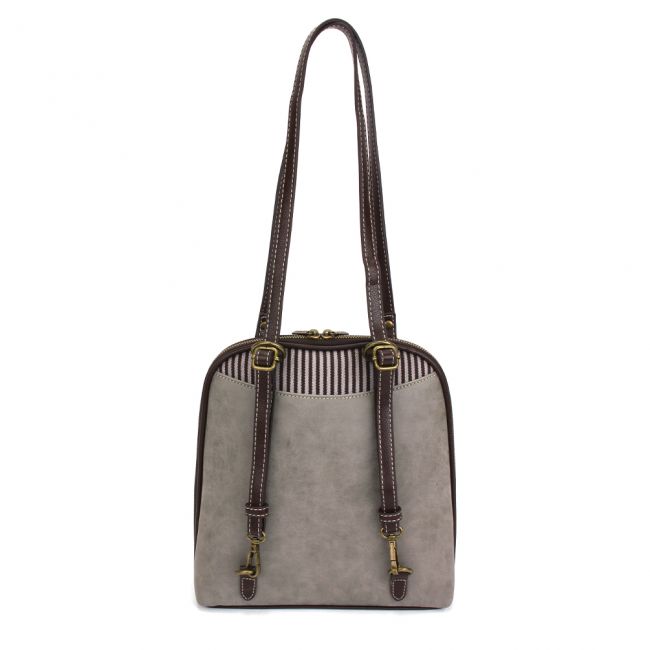 Chala Backpack with Daisy Flower. A beautiful, functional gift for lovers of spring and flowers. 