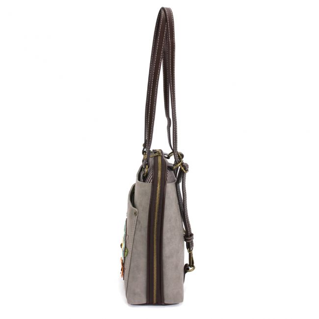 Chala Backpack with Daisy Flower. A beautiful, functional gift for lovers of spring and flowers.