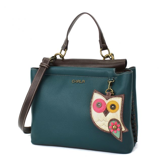 Chala Charming Satchel Owl Second Generation is the most adorable animal themed handbag you'll ever own.