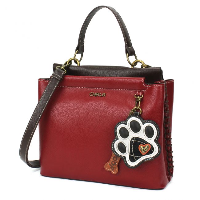CHALA Charming Satchel Handbag for Dog Lovers Perfect Gift for Animal Lovers