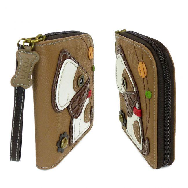 CHALA Dog Wristlet Billfold Animal Theme Beagle Wallet | Enchanted Memories