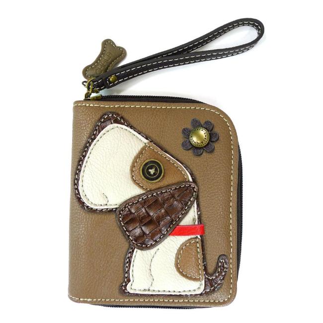 CHALA Dog Wristlet Billfold Animal Theme Beagle Wallet | Enchanted Memories