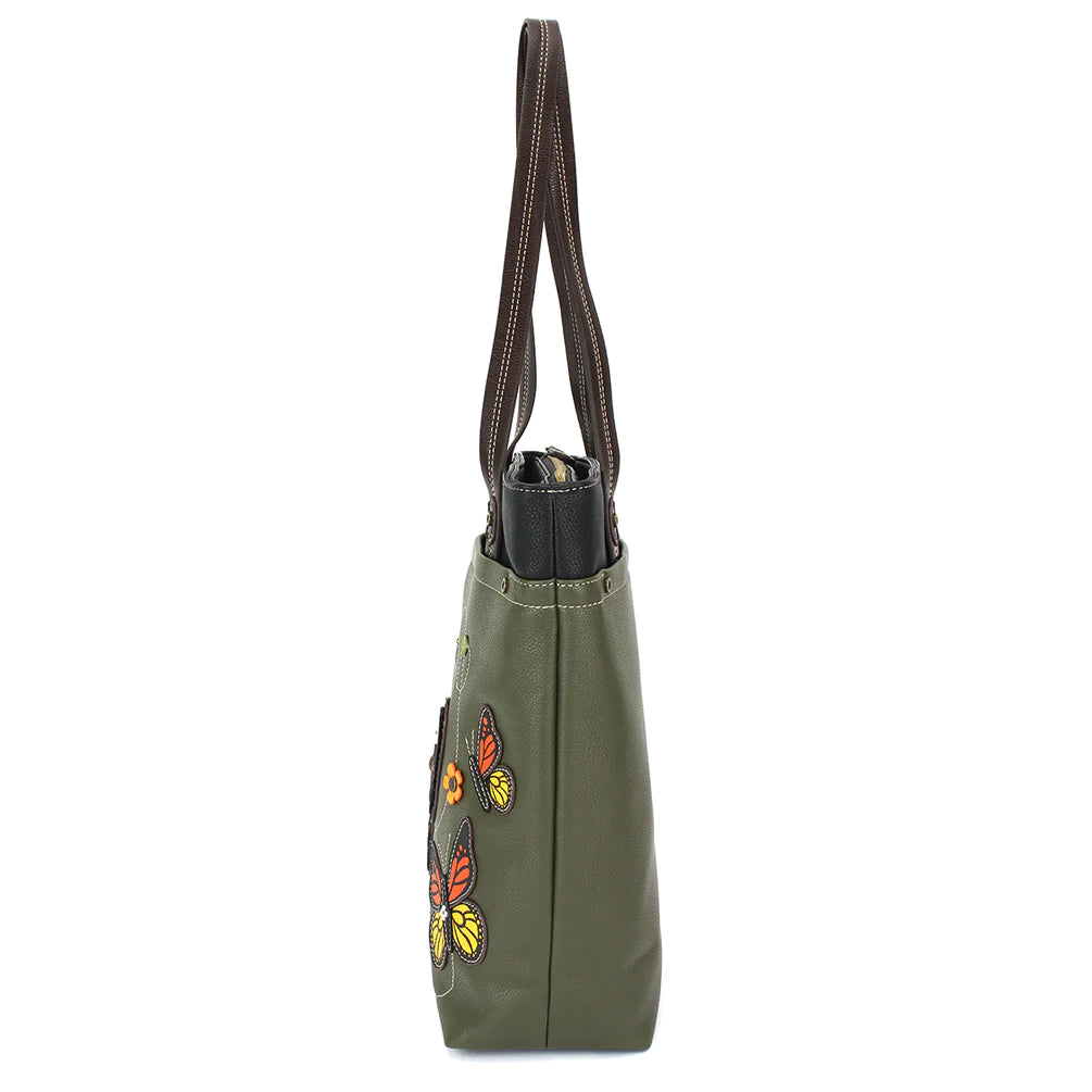 Our Chala Deluxe Totebag Monarch Butterfly is simply perfect for all butterfly and nature lovers.
