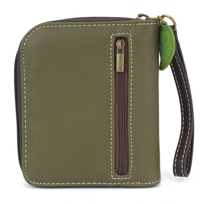 CHALA Owl Zip Around Wallet - The cutest wallet you'll ever own. Perfect for owl, animal and nature lovers.