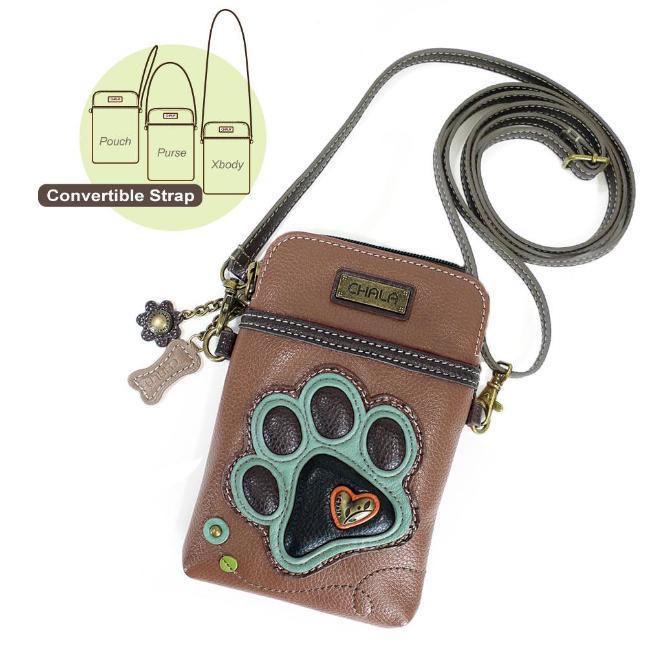 CHALA Paw Print Cellphone Crossbody Case | Enchanted Memories