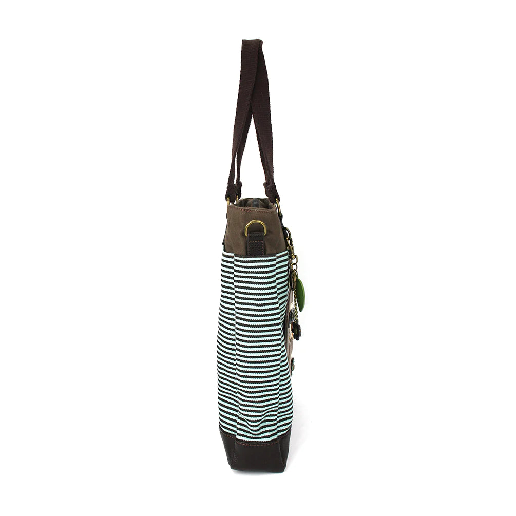 Our Chala Sloth Work Tote is the perfect gift for Sloth lovers. A fun and whimsical shoulder bag for all ladies that you know that love sloths.