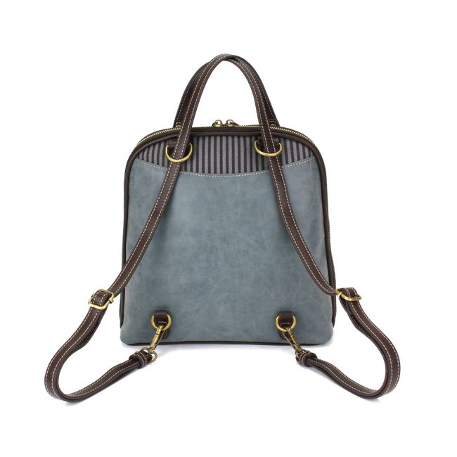 CHALA Turtle Backpack Handbag Purse, perfect for the ocean and sea lovers, adorn with momma and baby turtle to love