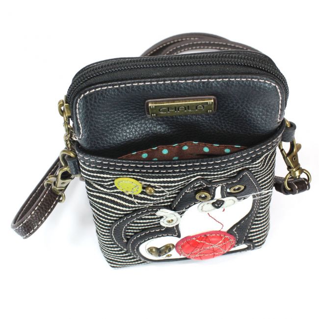 CHALA Tuxedo Cat Striped Cellphone Crossbody | Enchanted Memories