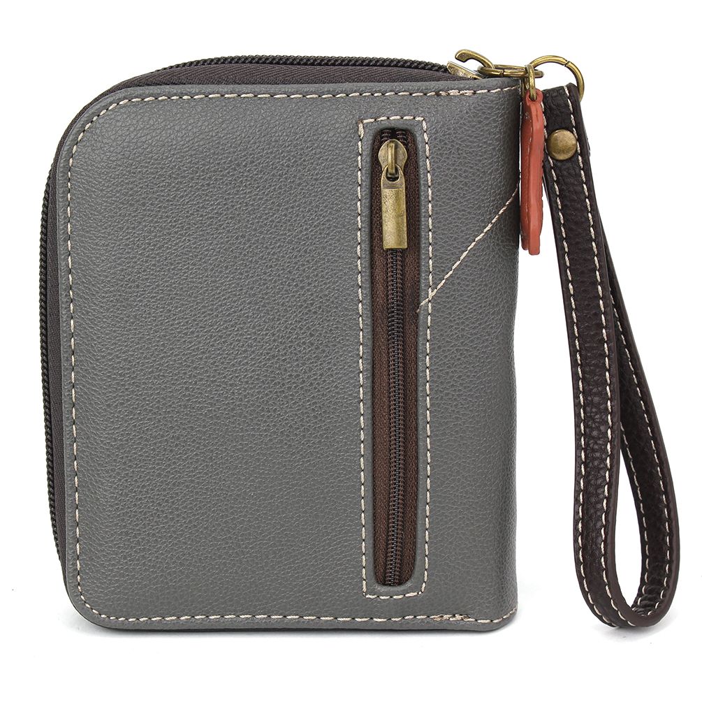 Chala Dog Paw Black and White Wallet is the perfect gift for dog lovers.