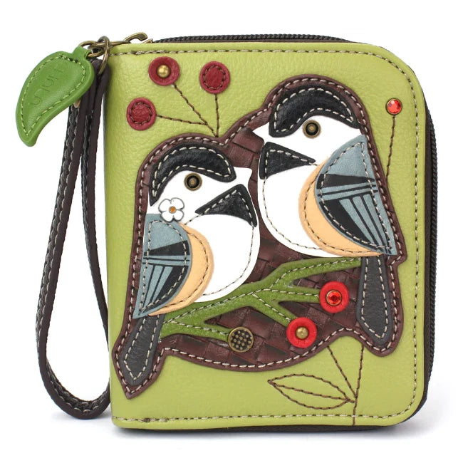 CHALA Chickadee Wallet Enchanted Memories Enchanted Memories Custom Engraving Unique Gifts