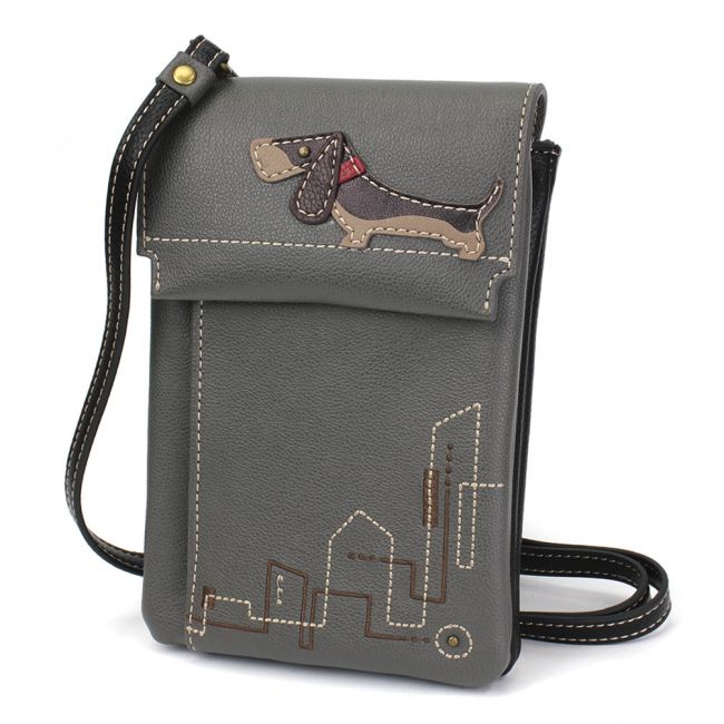 CHALA Criss Cell Phone Crossbody - Wiener Dog