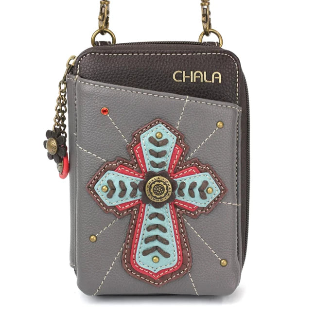 Our Chala Crossbody Cross Wallet is the perfect gift for women of faith. Show you're a believer while carrying this beautiful and functional Crossbody. Simply stunning.