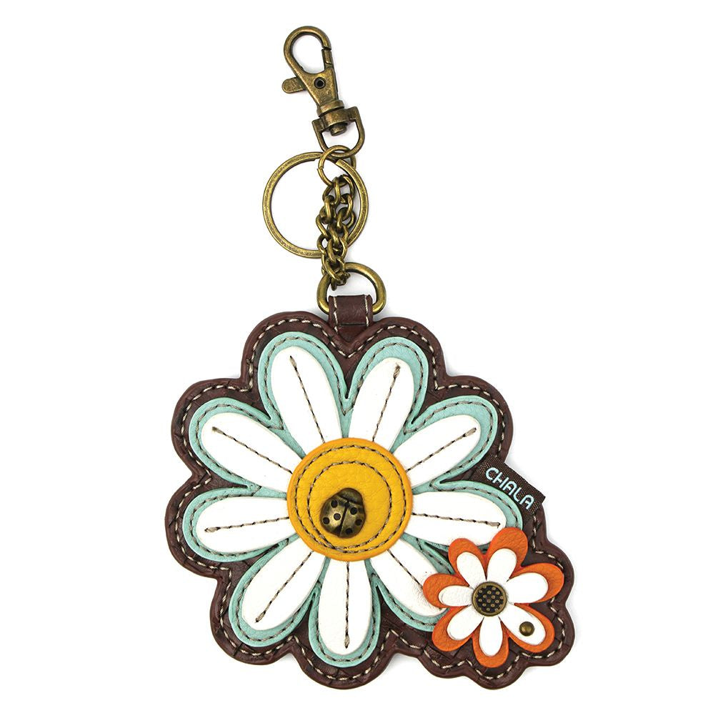 CHALA Daisy Keyfob, Coin Purse, Purse Charm