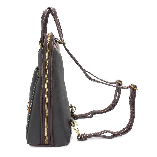 Our beautiful Chala Dragonfly Backpack is the most unique purse you'll ever own. So versatile and can be worn many different ways. The handbag for dragonfly lovers and lovers of nature.