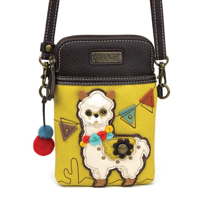 Chala Llama Cellphone Case Mustard Yellow - the most adorable cellphone case you'll ever own. The perfect gift for llama lovers!