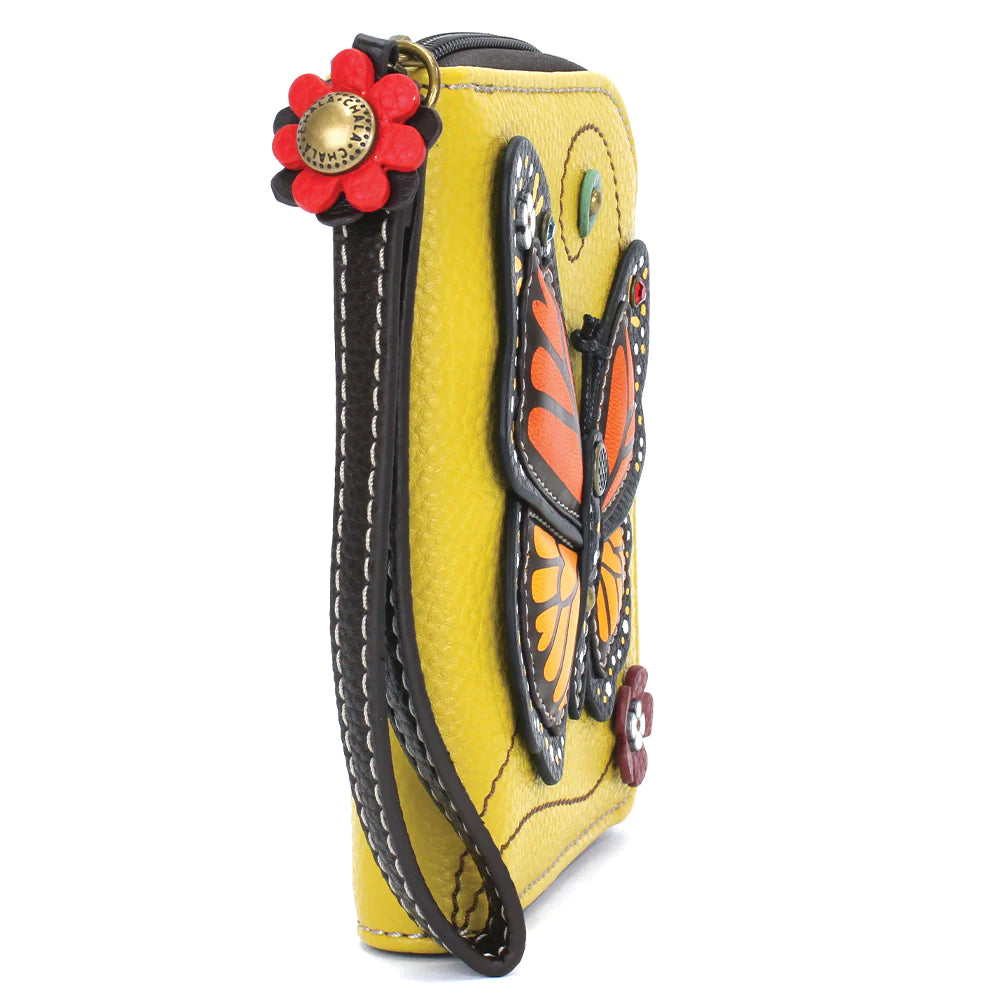 Chala Monarch Butterfly Zip Around Wallet is the perfect gift for butterfly lovers.