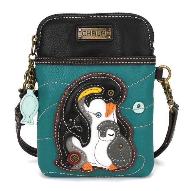 Chala Penguin Cellphone Crossbody Bag is the perfect bag for penguin lovers. It's also the more adorable cellphone case you will ever own.