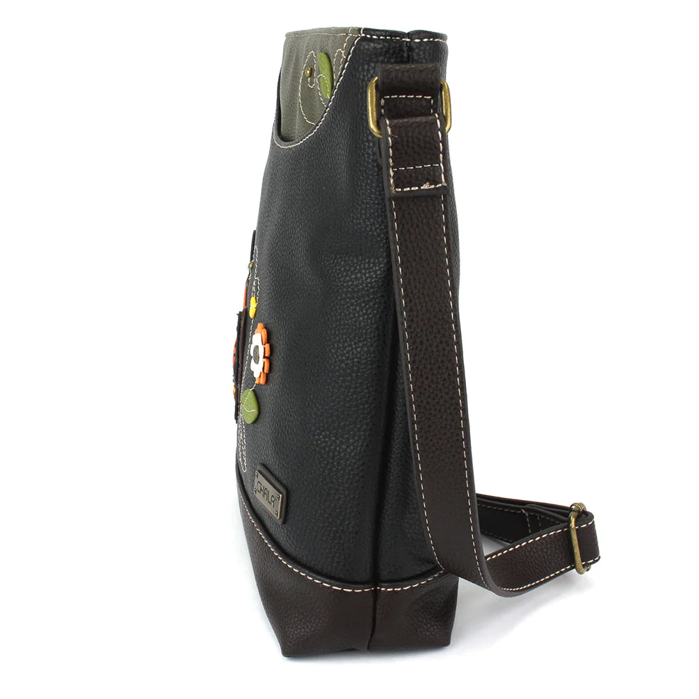 Our Chala Monarch Butterfly Sweet Messenger is the perfect purse for butterfly lovers. Order your nature lovers shoulder bag now.