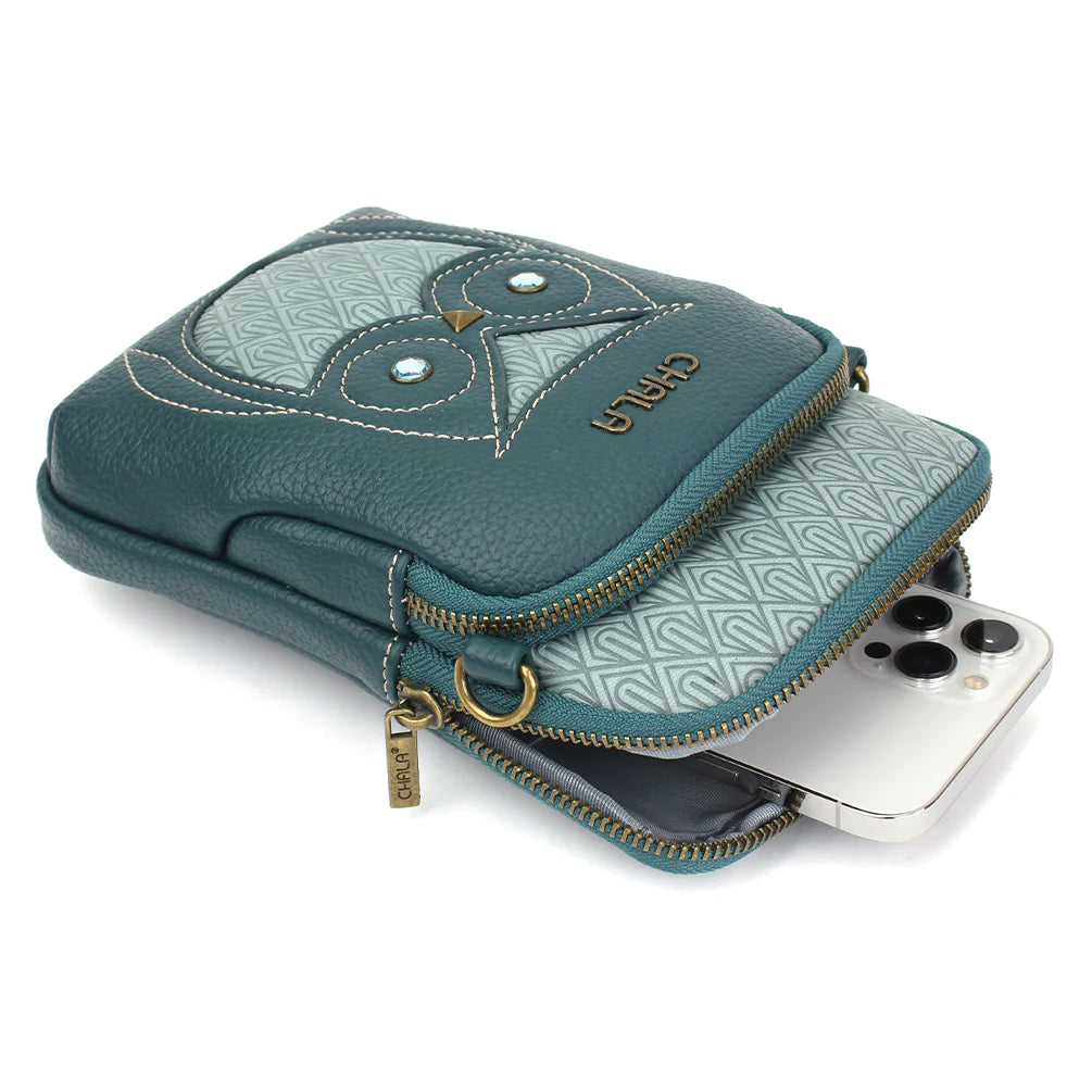 Chala Uni Owl Cellphone Purse is perfect for owl bird and nature lovers.