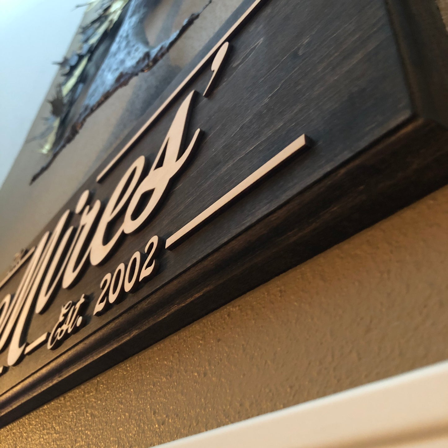Custom Family Name Sign