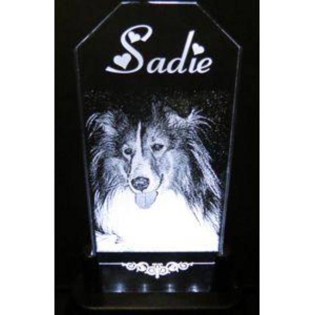 Engraved Pet Photo Gift Lights Up In Memory Of | Enchanted Memories, Custom Engraving & Unique Gifts