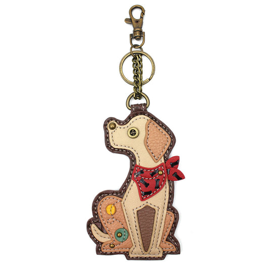 CHALA Yellow Lab - Key Fob, Purse Charm - Enchanted Memories, Custom Engraving & Unique Gifts