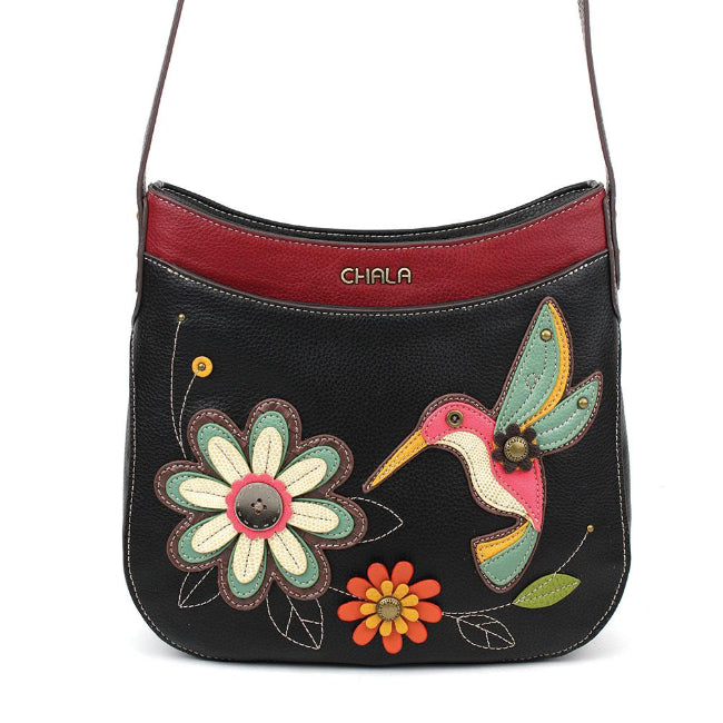 CHALA Hummingbird Crescent Crossbody - Enchanted Memories, Custom Engraving & Unique Gifts