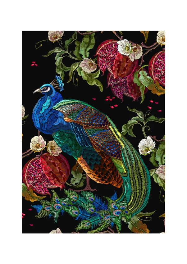 Mint By Michelle - Peacock Decoupage
