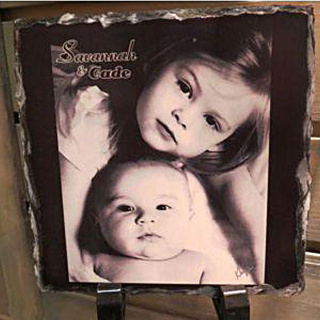 Natural Slate Family Photo Plaques - Enchanted Memories, Custom Engraving & Unique GiftsCustom Natural Slate Family Photo Plaques - Enchanted Memories, Custom Engraving & Unique Gifts